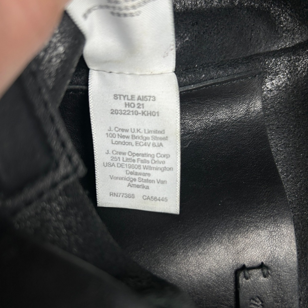 Madewell Sydney Crossbody Bag Womens Small Black Leather Handbag EUC - Picture 6 of 7